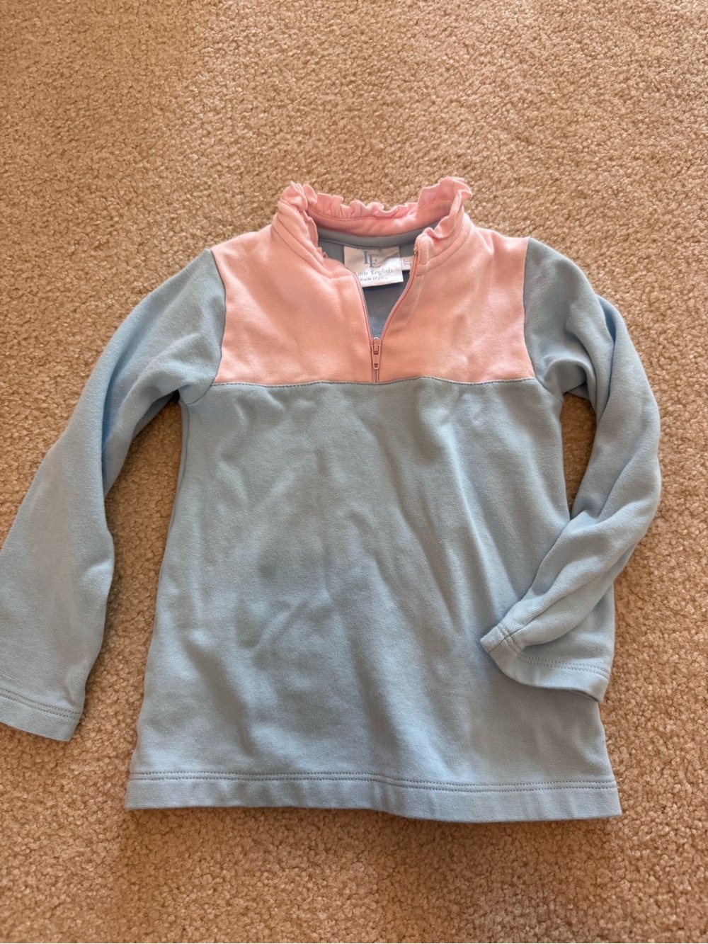 Little English Quarter Zip - 2T EUC
